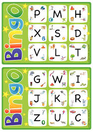 Wooden alphabet pattern game, $62; Calameo Alphabet And Vocabulary Bingo Game Uppercase A Z