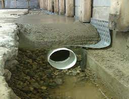 These types of drains can be among the best defenses flooded basements, and combined with a sump pump, a french drain is an extremely effective method of keeping unwanted water out of your home. Basement Waterproofing Methods Drain System For Basement Waterproofing In Michigan Indiana And Waterproofing Basement French Drain Cheap Basement Ideas