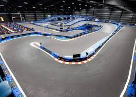 The World S Largest Indoor Go Kart Racetrack Go Kart Racing Indoor Go Kart Racing Go Kart
