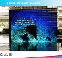 Small Transparent Led Curtain Display Screen , High Contrast ...