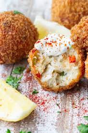Fried Crab Balls Recipe In 2020 Crab Balls Recipe Seafood Appetizers Easy Appetizer Recipes
