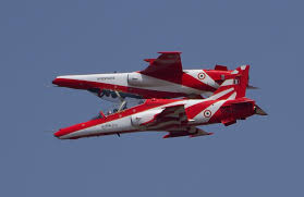 Two Surya Kiran Hawk Mk 132 Aircraft Collided In Mid Air Practicing For Aero India Airshow At Yelahanka Air Base In Bengaluru Air Show Indian Air Force Surya