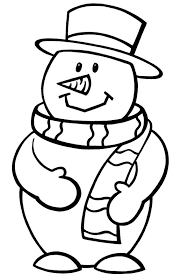 Winter has arrived, which means the fun is multiplied especially in warm, tropical countries like ours. Coloring Pages For Kids Snowman Drawing With Crayons