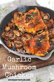 This Cast Iron Skillet Meal Is So Easy Simply Season And Cook The Chicken Then T Cast Iron Skillet Recipes Chicken Cast Iron Skillet Recipes Mushroom Chicken