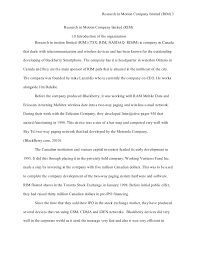 See full list on iresearchnet.com Apa Style Research Paper Research In Motion Company