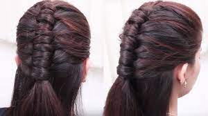 Pin By Shubham Tyagi On Hair Style Videos Easy Hairstyle Video Ladies Hair Style Video Hair Videos