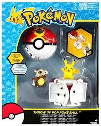 Pokemon Throw N Pop Pokeball Pikachu Poke Ball Cubone Repeat Ball Figure Set Pokemon Gifts Pokemon Toy Pokemon
