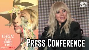 Go behind the scenes with pop provocateur lady gaga as she releases a bold new album and prepares for her super bowl halftime show. Lady Gaga At Tiff17 Press Conference Highlights For Gaga Five Foot Two Heyuguys