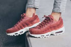 An On Feet Look At The Nike Air Max 95 Light Redwood Kicksonfire Com Nike Air Max Nike Air Max 95 Nike