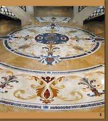 Tile Stone Marble Medallions Waterjet Inlays By Creative Edge