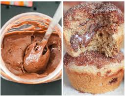 Nutella Stuffed Cinnamon Sugar Muffins Dining With Dani
