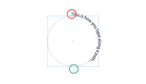 Choose the elliptical marquee tool, and holding down <shift> draw out your circle. Illustrator Tutorial Type On A Path 8211 Wrapping Text Around A Circle