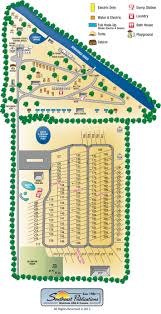 Typically, festival brochures include a map of park features and venues. Suwannee River Rendezvous Resort