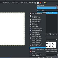 A transparent overlay appears lightly over the layer without overpowering other elements in the. In Gimp How Do I Make Part Of Image Transparent Manually Ask Ubuntu