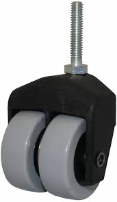 JACOB HOLTZ, 2 in Wheel Dia., 150 lb, Stem Caster