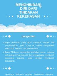 Tindak kekerasan dapat menjelma dalam berbagai bentuk. Menghindari Diri Dari Tindakan Kekerasan