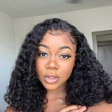 Short Wigs Deep Wave Bob Lace Wigs Quality Human Hair Wigs Curly Bob Wigs Human Hair Wigs Deep Wave Hairstyles