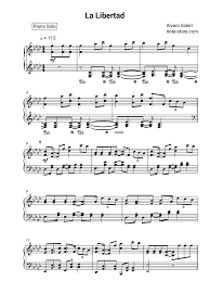 You can choose other content. Alvaro Soler La Libertad Noten Fur Piano Downloaden Fur Anfanger Klavier Solo Sku Pso0013648
