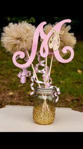 Centro De Mesa Baby Girl Centerpieces Ballerina Baby Showers Ballerina Birthday