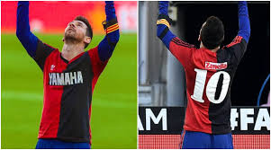 Superlatives fail to describe lionel andres messi. Lionel Messi Pays Tribute To Diego Maradona In Barcelona S Win Over Osasuna Sports News The Indian Express