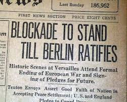 Ullstein bild via getty images. Treaty Of Versailles Signed In 1919 Rarenewspapers Com