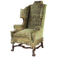 Very Fine William And Mary Walnut Wing Chair 1 Vintage Wingback Chair Chair Wing Chair