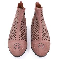 VINTAGE Schutz Ankle Boots Womens US 9 EU 40 Suede Leather Pointed Toe  Spiked Studded Casual