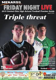 Menards Friday Night Live Preview Guide 2015 by The Columbus  Dispatch/Dispatch Magazines