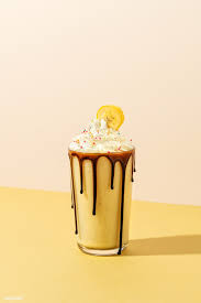 Download Premium Image Of Chocolate Banana Milkshake With Whipped Cream In 2020 Chocolate Banana Milkshake Banana Milkshake Chocolate Banana