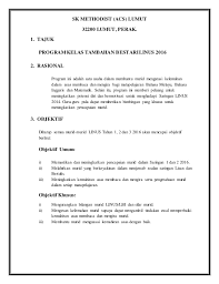 Sekolah menengah kebangsaan tawau peti surat 295, 91007 tawau, sabah kertas kerja minggu bahasa inggeris 2014 tarikh: Kertas Kerja Kelas Tambahan Linus 2016