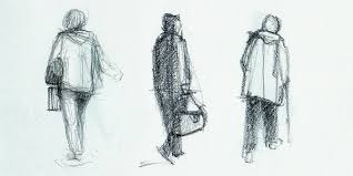 Sketch While You Wait The Artist S Answer To Airport Boredom Sketches Of People Urban Sketching Life Drawing