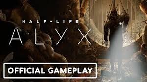 Use found physics weapons, tools, and objects to fight across dangerous playscapes and mysterious architecture. Review Half Life Alyx
