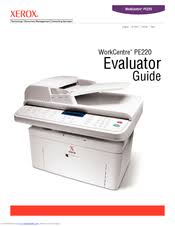 Xerox workcentre pe220 multifunction printer designed as an office printer or workgroup capable of completing all tasks quickly. Xerox Workcentre Pe 220 Manuals Manualslib