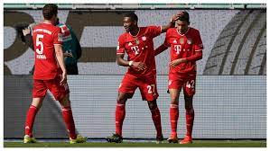 Wolfsburg vs bayern munich on 17 april 2021 in germany: Idxqjr6jgkptum
