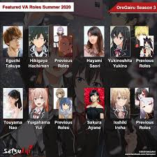 Aniradio Oregairu Season 3 My Teen Romantic Comedy Facebook Spoilers for the oregairu season 3. aniradio oregairu season 3 my teen