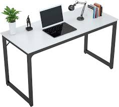 Modern style wooden writing desk with unique metal legs, walnut brown and goldupgrade your home or office decor with this writing desk. Amazon Com Foxemart Writing Computer Desk 39 Inch Modern Sturdy Office Desk Pc Laptop Notebook Study Table For Home Office Workstatio Office Desk Pc Desk Desk
