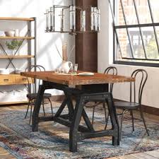 For tighter spaces—perhaps off in the corner or adjacent to a kitchen counter—there's the sleek, modern curves of the. 6 Seat Pub Table Kitchen Dining Tables You Ll Love In 2021 Wayfair