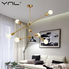 Lamparas para comedor o sala. Lamparas Colgantes Nordicas Modernas Para Sala De Estar O Comedor Lampara Colgante De Decoracion Artistica Con Diseno De Iluminacion Interior Lampara Colgante De Techo Iluminacion De Interior