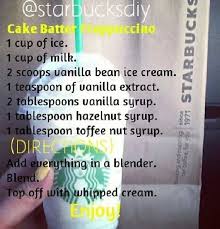 Birthday Cake Frappuccino Starbucks Drinks For Kids Pin By Kara Holden On Starbucksdiy Starbucks Recipes Frappuccino Recipe Starbucks Secret Menu Drinks