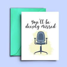Diy Printable Farewell Card For Coworker Leaving Goodbye Note For Colleagues You Ll Be Deeply Missed Farewell Cards New Job Card Goodbye Gifts