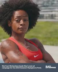 Sha'Carri Richardson is leading Olay's new ad campaign for the 2024 Summer  Olympics in Paris.