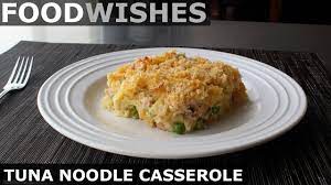 This creamy tuna pasta bake is a store cupboard saviour. Tuna Noodle Casserole Food Wishes Youtube