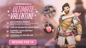 Overwatch 2's Ultimate Valentine event brings back Hanzo's Scatter Arrow |  Windows Central