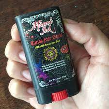 Spf For Tattoos Smells Really Good Get It At A Nice Tanning Salon Or Tattoo Shop Sunscreen Stick Tanning Salon Tanning