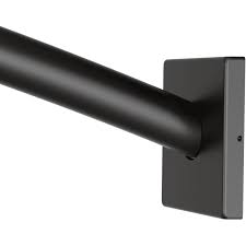 Neverrust™ 72 adjustable curved tension shower curtain rod. Best Selling Moen Csr2167 Triva 59 Curved Wall Mounted Shower Curtain Rod Matte Black Shower Accessories Shower Curtain Rods Accuweather Shop