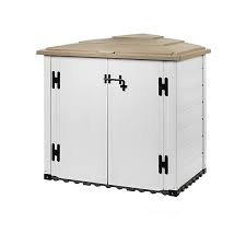 Filtre en cours coffre de rangement resine 280 litres l117xh56xp45 cadenassable 1px. Coffre De Jardin Resine 1100l 22mm Maison Et Loisirs E Leclerc