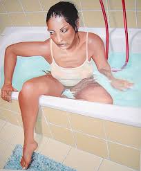 Schwangere frau leblos in badewanne gefunden. 3 Reicht Nass Frau Olmalerei Acrylmalerei Von Susanne Memmert Bei Kunstnet