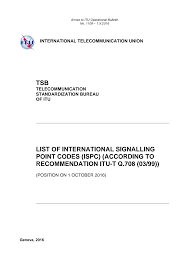 Rcs communication systems, cheras, kuala lumpur. Https Www Itu Int Dms Pub Itu T Opb Sp T Sp Q 708b 2016 Pdf E Pdf