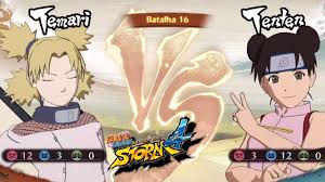 Naruto Shippuden Ultimate Ninja Storm 4 Temari Vs Tenten