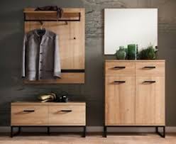 Ursprünglich ausschließlich mit schubkästen ausgestattet, überschlagen sich heute modelle, die unterschiedlicher kaum sein können: Garderobe 4 Tlg Set Toledo Wandpaneel Kommode Spiegel Flur Diele Grandson Oak Ebay